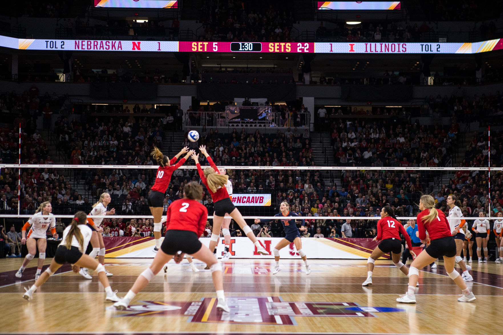Nebraska Volleyball Semifinals Photo No. 13